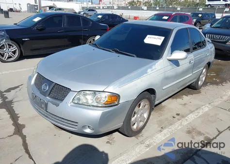 2005 Nissan Sentra 1.8S из США, поврежденный, VIN 3N1CB51D25L484336